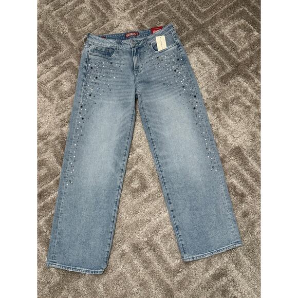 NWT Lucky Brand Baggy Frostie Wash Size 8/29 A - Picture 1 of 10